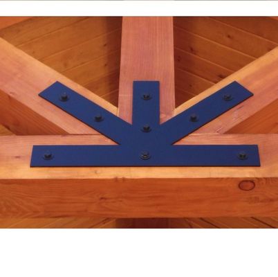 0.4-3mm πάχος Προσαρμοσμένο ξύλινο συνδετήρα Joist Hanger με Powder Coating