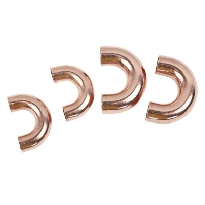 0.5mm-25mm πάχος Custom OEM Copper U Bend με 180 μοίρες αγκώνα σωλήνες και εξαρτήματα