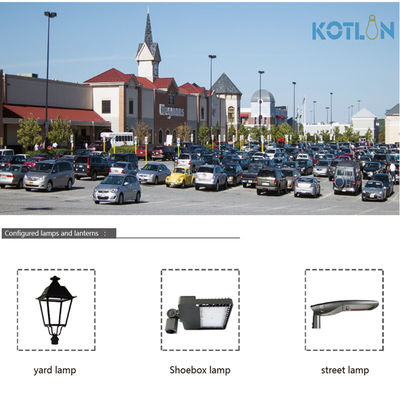 Προσαρμοσμένο φρεσκάρισμα Tenon Light Pole Bracket για LED Shoebox Φως σε γυαλιστερό χάλκινο