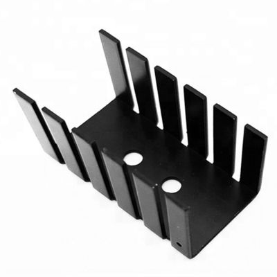 Ενεργειακή εξοικονόμηση Custom Black Powder Coating Bending Metal Parts for Auto Parts OEM ODM