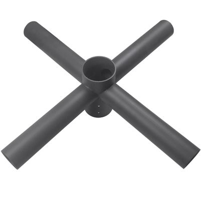 Μονόπλευρο Φωτεινό Στύλο Φόρεμα Φόρεμα Quad Spoke 3" Tenon Adapter Fitting 3-10mm πάχος