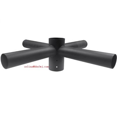 Μονόπλευρο Φωτεινό Στύλο Φόρεμα Φόρεμα Quad Spoke 3" Tenon Adapter Fitting 3-10mm πάχος