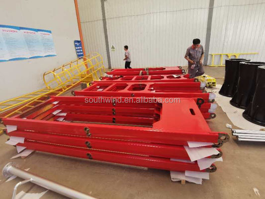 Πιο δημοφιλής πώληση Στρογγυλό κομβικό 5-12m εξωτερικό φωτεινό στύλο με κατασκευή και γαλβανισμένο φινίρισμα