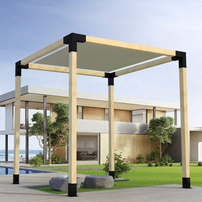 1mm-12mm πάχος προσαρμοσμένο χρώμα χάλυβα άνθρακα 6x6 4 βραχίονα περγόλα επεκτάσεων στήριγμα