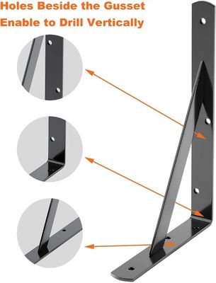 0.4-3mm πάχος Εσωτερική/επαλήθευση από τρίτο μέρος Τρίγωνο ράφι από ανοξείδωτο χάλυβα
