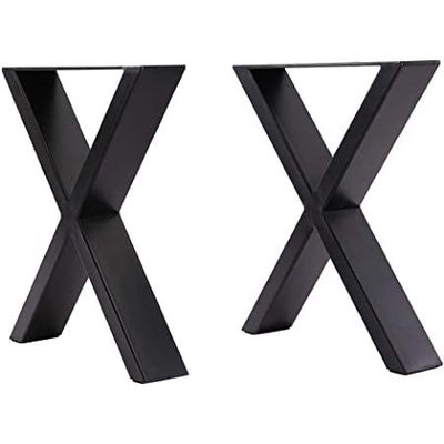 Προσαρμοσμένο Black Powder Coating Cast Iron Square Metal Bench Leg για λειτουργία