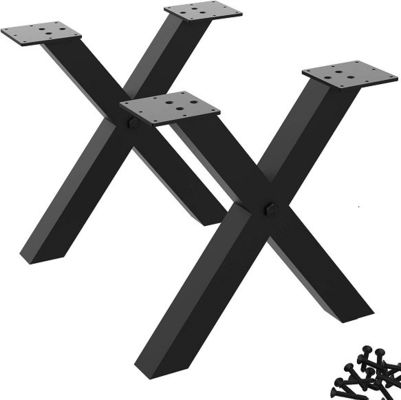 Προσαρμοσμένο Black Powder Coating Cast Iron Square Metal Bench Leg για λειτουργία