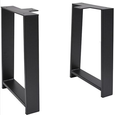 Προσαρμοσμένο Black Powder Coating Cast Iron Square Metal Bench Leg για λειτουργία