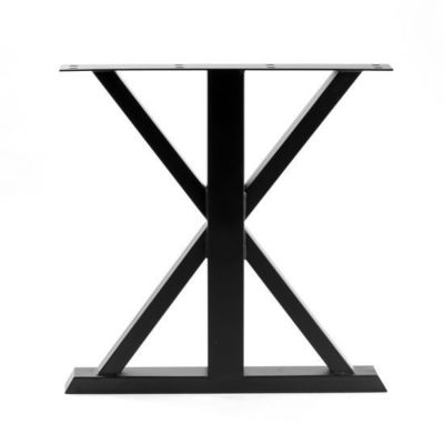 Προσαρμοσμένο Black Powder Coating Cast Iron Square Metal Bench Leg για λειτουργία