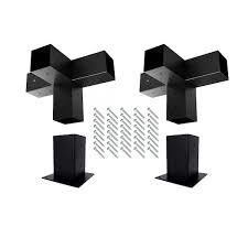 Προσαρμοσμένο μέγεθος από χάλυβα Pergola Brackets Kit για εξαρτήματα κλιματιστικού σε ανταγωνιστικό