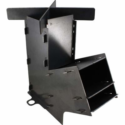 Προσαρμοσμένο λογότυπο Flat Pack Rocket Stove για συμπαγές και φορητό σχεδιασμό