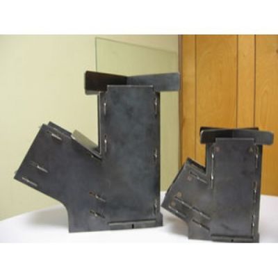 ISO9001 2008 Πιστοποιημένο Custom Heavy Duty Carbon Steel Πυραυλικός φούρνος καύσης ξύλου