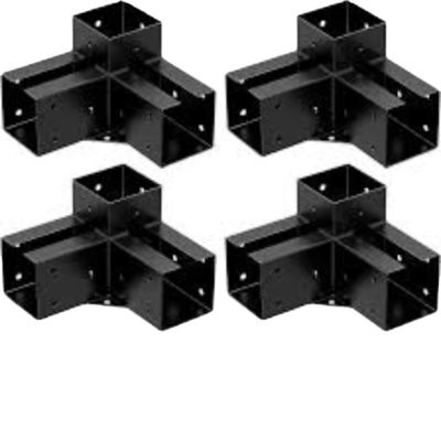 0.4-3mm πάχος από ανοξείδωτο χάλυβα ή χαλκό Pergola Brackets Kit για προσαρμογή