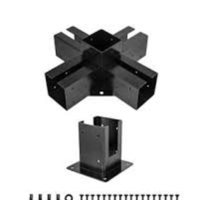 0.4-3mm πάχος Χάλυβα Pergola Κράτες Κιτ για εξατομικευμένες ανάγκες Ειδικότητα της Nanfeng