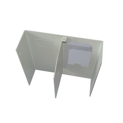 0.4--3mm πάχος Προσαρμοσμένα τμήματα τυπώματος αλουμινίου από ανοξείδωτο χάλυβα για περίβλημα