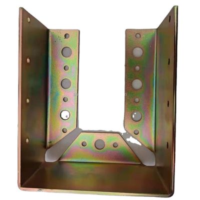 0.4-3mm πάχος ξύλινος συνδετήρας Joist Hanger με εξατομικευμένα μέρη σφραγίσματος στηρίγματος