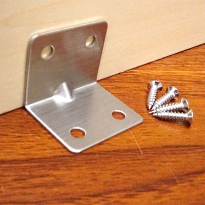 Νικελωμένα εξατομικευμένα HDP L Bracket Corner Bracket Stamping Parts