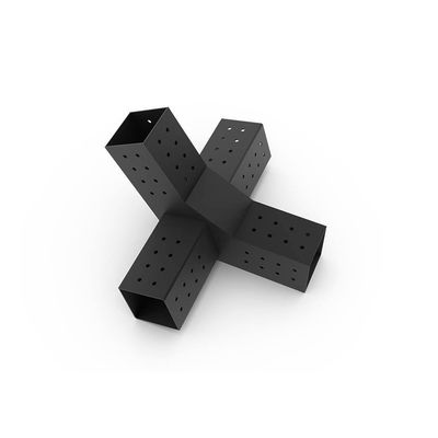 Προσαρμοσμένο Logo Pergola Kit με Κράτηση Στροφικής Βάσης και Συνδετήρα ξύλινων δοκών 290g