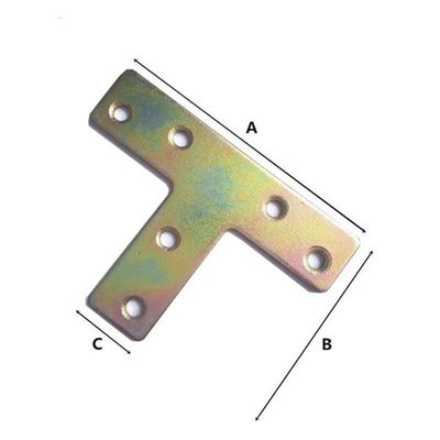 Χάλυβα από ανοξείδωτο χάλυβα Custom Corner Brace Metal Stamping Bracket για τη διαδικασία κοπής ξύλου