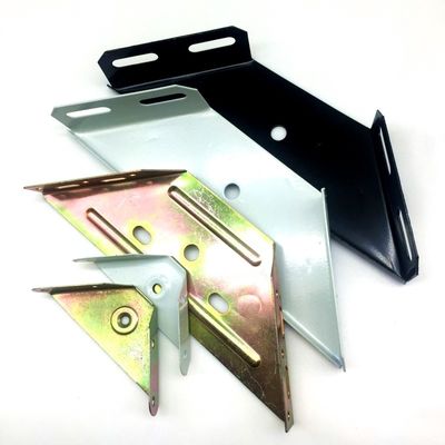 Χάλυβα από ανοξείδωτο χάλυβα Custom Corner Brace Metal Stamping Bracket για τη διαδικασία κοπής ξύλου