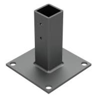 Προοδευτική σφραγιστική Custom Steel και Stainless Steel Floor Mount Base Plate στις τιμές