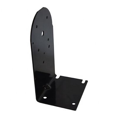 0.5mm-25mm πάχος τέλεια μαύρα βαμμένα στήριγμα για την κατασκευή υποδομών