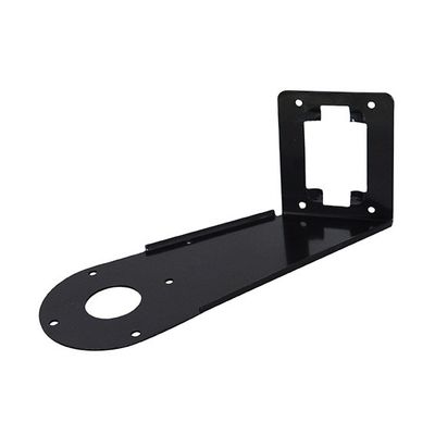 0.5mm-25mm πάχος τέλεια μαύρα βαμμένα στήριγμα για την κατασκευή υποδομών