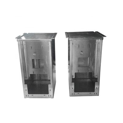 Επαγγελματική διαδικασία κάμψης Custom Sheet Metal Case σε λευκό για προϊόντα
