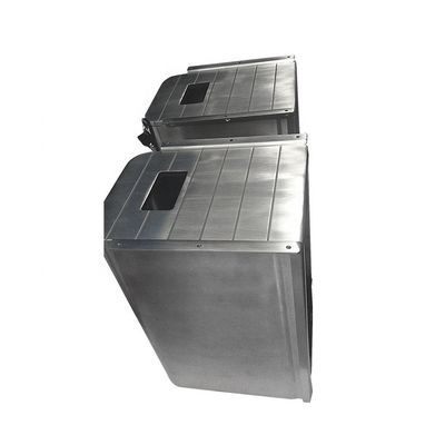 Επαγγελματική διαδικασία κάμψης Custom Sheet Metal Case σε λευκό για προϊόντα